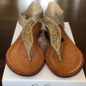 Jessica Simpson Shoes - Jessica Simpson NIB Kalie Feather Sandals Jessica Simpson Shoes - Jessica Simpson NIB Kalie Feather Sandals